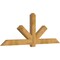 Ekena Millwork Kennewick Rough Sawn Timber Gable Bracket, Western Red Cedar, 96"W x 36"H x 4"D x 6"F, 9/12 Pitch GBW096X36X0406KEN00RWR - alternate 4